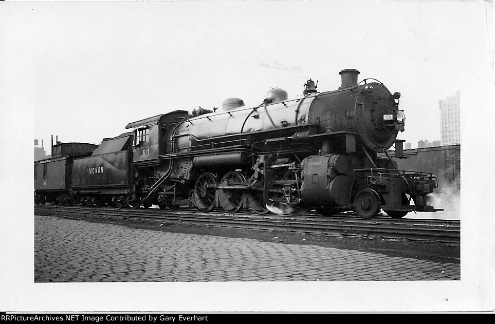 CIL 2-8-2 #517 - Chicago, Indianapolis & Louisville (Monon)